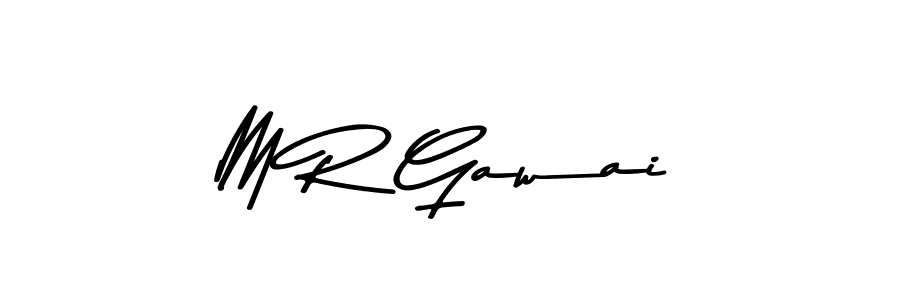 The best way (Asem Kandis PERSONAL USE) to make a short signature is to pick only two or three words in your name. The name M R Gawai include a total of six letters. For converting this name. M R Gawai signature style 9 images and pictures png