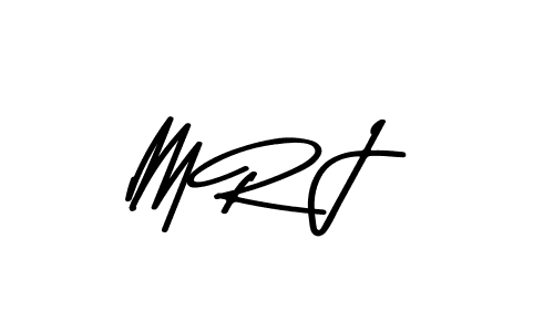 How to make M R J name signature. Use Asem Kandis PERSONAL USE style for creating short signs online. This is the latest handwritten sign. M R J signature style 9 images and pictures png