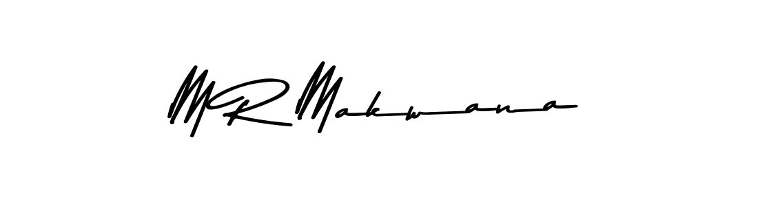 How to make M R Makwana signature? Asem Kandis PERSONAL USE is a professional autograph style. Create handwritten signature for M R Makwana name. M R Makwana signature style 9 images and pictures png
