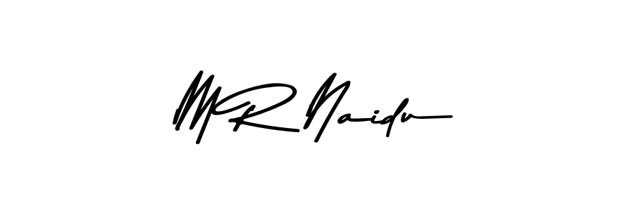 The best way (Asem Kandis PERSONAL USE) to make a short signature is to pick only two or three words in your name. The name M R Naidu include a total of six letters. For converting this name. M R Naidu signature style 9 images and pictures png