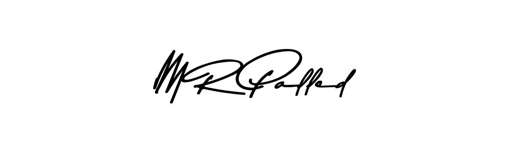 Also You can easily find your signature by using the search form. We will create M R Palled name handwritten signature images for you free of cost using Asem Kandis PERSONAL USE sign style. M R Palled signature style 9 images and pictures png