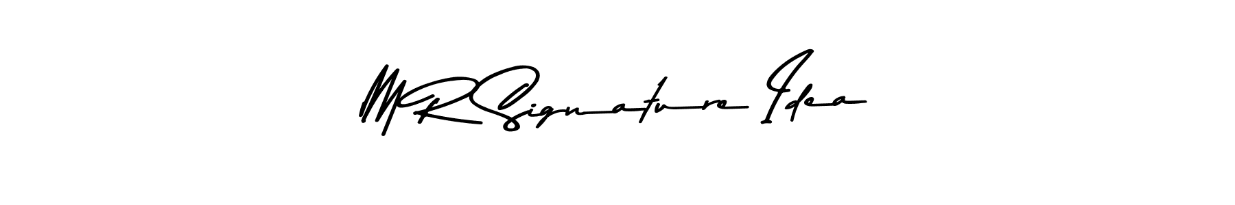 Use a signature maker to create a handwritten signature online. With this signature software, you can design (Asem Kandis PERSONAL USE) your own signature for name M R Signature Idea. M R Signature Idea signature style 9 images and pictures png