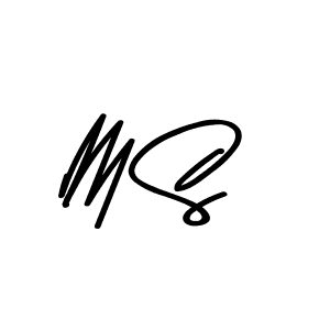 M S stylish signature style. Best Handwritten Sign (Asem Kandis PERSONAL USE) for my name. Handwritten Signature Collection Ideas for my name M S. M S signature style 9 images and pictures png