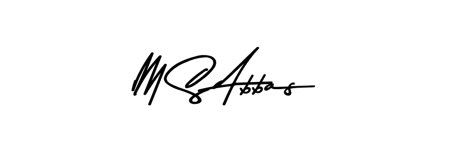 Also You can easily find your signature by using the search form. We will create M S Abbas name handwritten signature images for you free of cost using Asem Kandis PERSONAL USE sign style. M S Abbas signature style 9 images and pictures png
