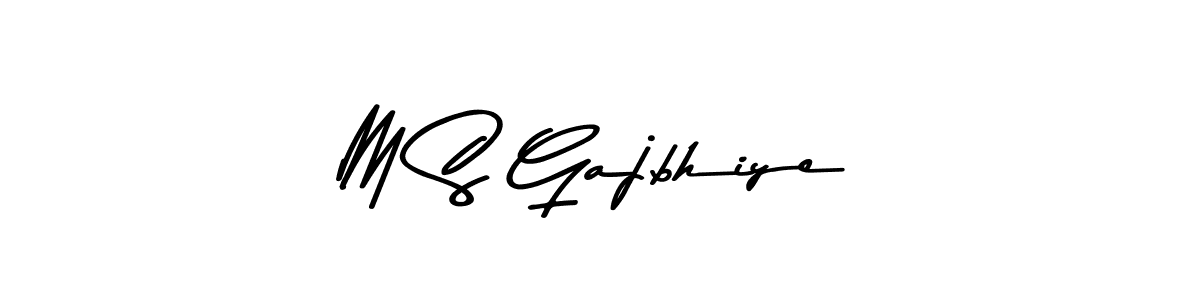 How to Draw M S Gajbhiye signature style? Asem Kandis PERSONAL USE is a latest design signature styles for name M S Gajbhiye. M S Gajbhiye signature style 9 images and pictures png