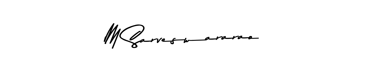 How to make M Sarveswararao signature? Asem Kandis PERSONAL USE is a professional autograph style. Create handwritten signature for M Sarveswararao name. M Sarveswararao signature style 9 images and pictures png