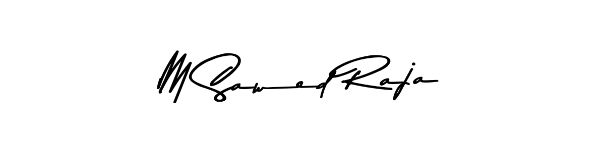 Here are the top 10 professional signature styles for the name M Sawed Raja. These are the best autograph styles you can use for your name. M Sawed Raja signature style 9 images and pictures png