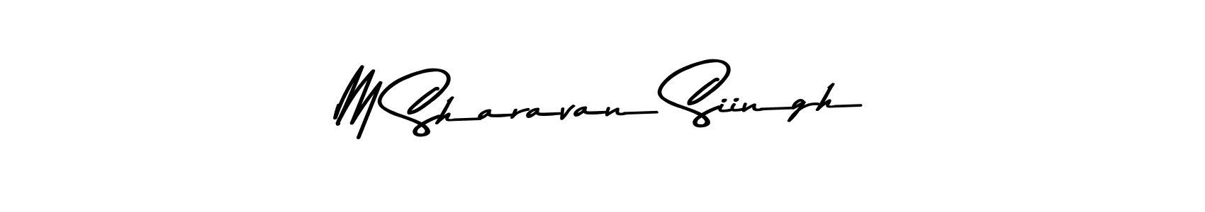 You can use this online signature creator to create a handwritten signature for the name M Sharavan Siingh. This is the best online autograph maker. M Sharavan Siingh signature style 9 images and pictures png
