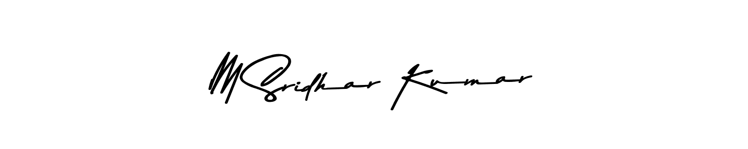 How to Draw M Sridhar Kumar signature style? Asem Kandis PERSONAL USE is a latest design signature styles for name M Sridhar Kumar. M Sridhar Kumar signature style 9 images and pictures png