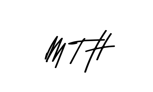 Best and Professional Signature Style for M T H. Asem Kandis PERSONAL USE Best Signature Style Collection. M T H signature style 9 images and pictures png