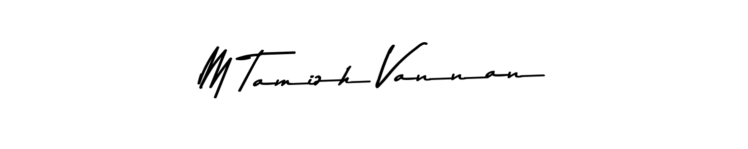 Also You can easily find your signature by using the search form. We will create M Tamizh Vannan name handwritten signature images for you free of cost using Asem Kandis PERSONAL USE sign style. M Tamizh Vannan signature style 9 images and pictures png