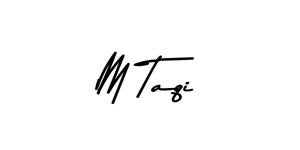 Use a signature maker to create a handwritten signature online. With this signature software, you can design (Asem Kandis PERSONAL USE) your own signature for name M Taqi. M Taqi signature style 9 images and pictures png