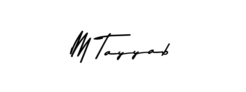 Use a signature maker to create a handwritten signature online. With this signature software, you can design (Asem Kandis PERSONAL USE) your own signature for name M Tayyab. M Tayyab signature style 9 images and pictures png