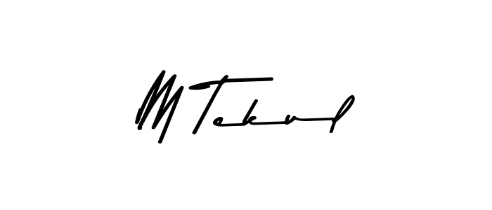 if you are searching for the best signature style for your name M Tekul. so please give up your signature search. here we have designed multiple signature styles  using Asem Kandis PERSONAL USE. M Tekul signature style 9 images and pictures png