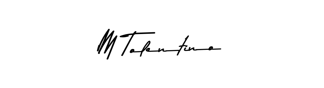 M Tolentino stylish signature style. Best Handwritten Sign (Asem Kandis PERSONAL USE) for my name. Handwritten Signature Collection Ideas for my name M Tolentino. M Tolentino signature style 9 images and pictures png