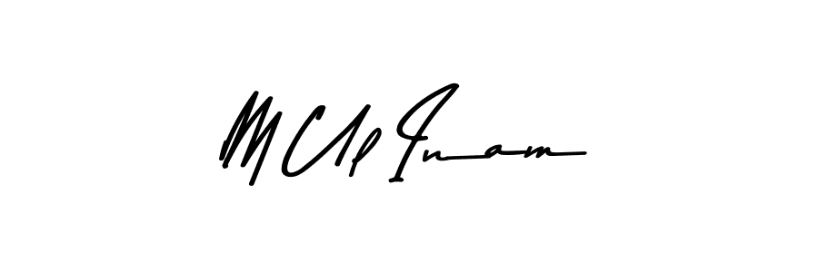 Asem Kandis PERSONAL USE is a professional signature style that is perfect for those who want to add a touch of class to their signature. It is also a great choice for those who want to make their signature more unique. Get M Ul Inam name to fancy signature for free. M Ul Inam signature style 9 images and pictures png