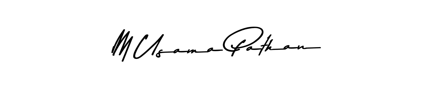 Similarly Asem Kandis PERSONAL USE is the best handwritten signature design. Signature creator online .You can use it as an online autograph creator for name M Usama Pathan. M Usama Pathan signature style 9 images and pictures png