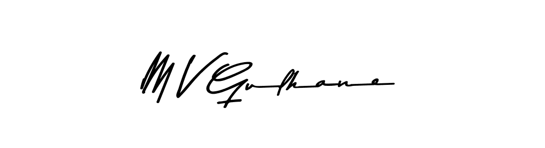 You can use this online signature creator to create a handwritten signature for the name M V Gulhane. This is the best online autograph maker. M V Gulhane signature style 9 images and pictures png