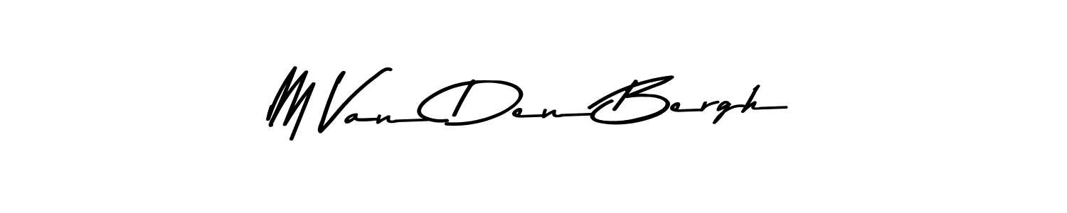 How to make M Van Den Bergh signature? Asem Kandis PERSONAL USE is a professional autograph style. Create handwritten signature for M Van Den Bergh name. M Van Den Bergh signature style 9 images and pictures png