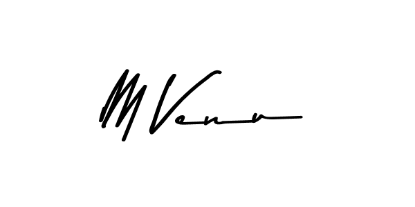 Asem Kandis PERSONAL USE is a professional signature style that is perfect for those who want to add a touch of class to their signature. It is also a great choice for those who want to make their signature more unique. Get M Venu name to fancy signature for free. M Venu signature style 9 images and pictures png