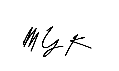 How to Draw M Y K signature style? Asem Kandis PERSONAL USE is a latest design signature styles for name M Y K. M Y K signature style 9 images and pictures png