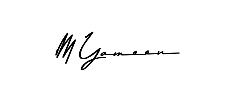 This is the best signature style for the M Yameen name. Also you like these signature font (Asem Kandis PERSONAL USE). Mix name signature. M Yameen signature style 9 images and pictures png