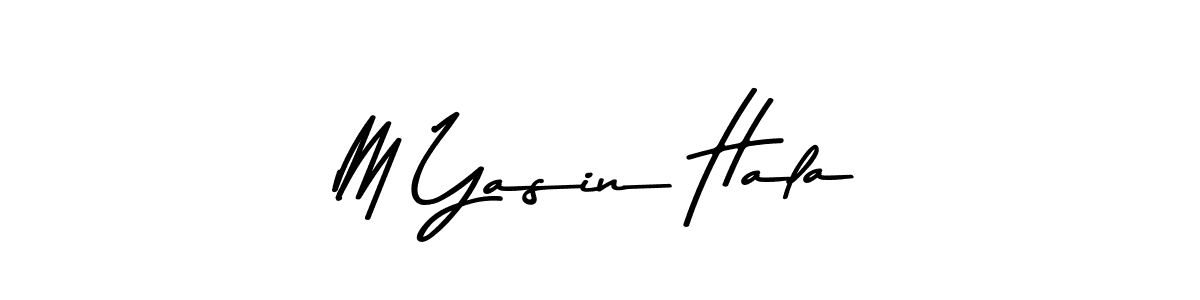 Also we have M Yasin Hala name is the best signature style. Create professional handwritten signature collection using Asem Kandis PERSONAL USE autograph style. M Yasin Hala signature style 9 images and pictures png