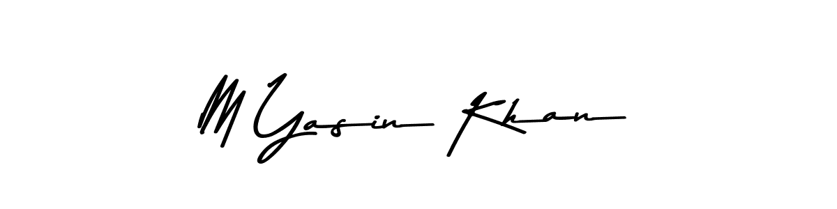 if you are searching for the best signature style for your name M Yasin Khan. so please give up your signature search. here we have designed multiple signature styles  using Asem Kandis PERSONAL USE. M Yasin Khan signature style 9 images and pictures png