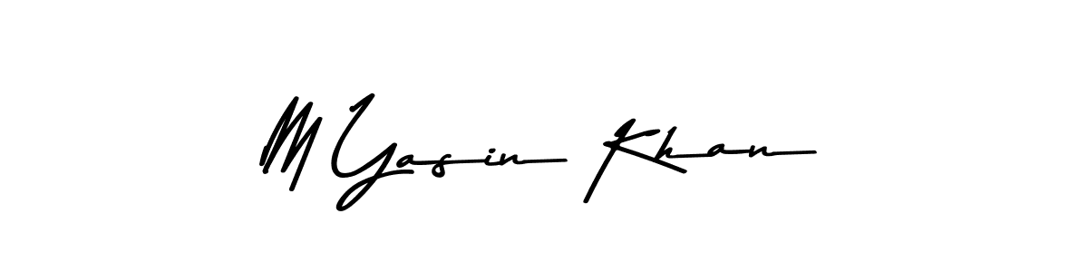 if you are searching for the best signature style for your name M Yasin Khan. so please give up your signature search. here we have designed multiple signature styles  using Asem Kandis PERSONAL USE. M Yasin Khan signature style 9 images and pictures png