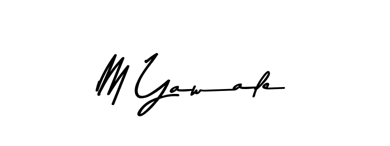 Make a beautiful signature design for name M Yawale. Use this online signature maker to create a handwritten signature for free. M Yawale signature style 9 images and pictures png