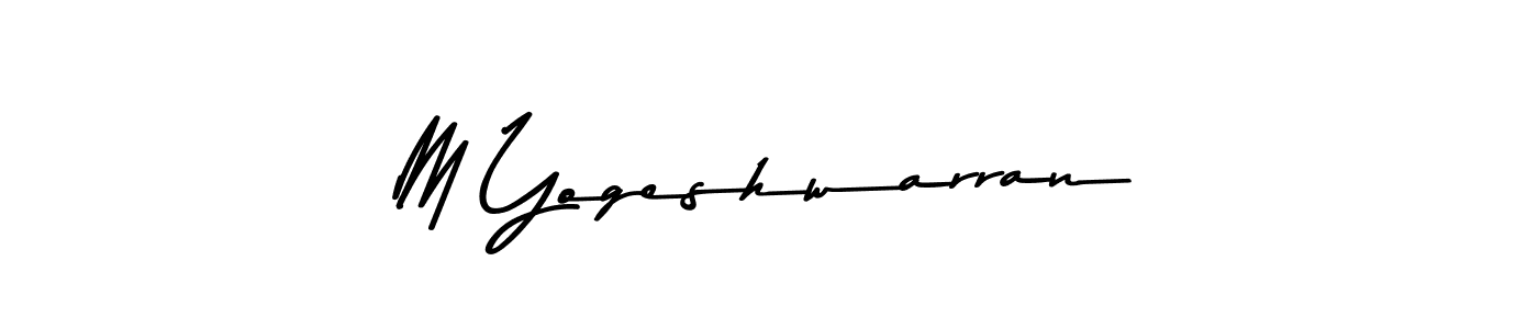 How to Draw M Yogeshwarran signature style? Asem Kandis PERSONAL USE is a latest design signature styles for name M Yogeshwarran. M Yogeshwarran signature style 9 images and pictures png