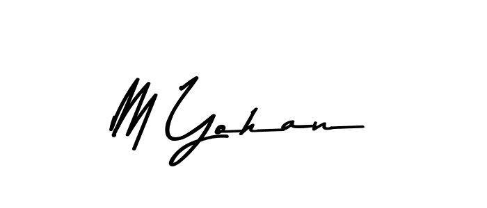 Also You can easily find your signature by using the search form. We will create M Yohan name handwritten signature images for you free of cost using Asem Kandis PERSONAL USE sign style. M Yohan signature style 9 images and pictures png