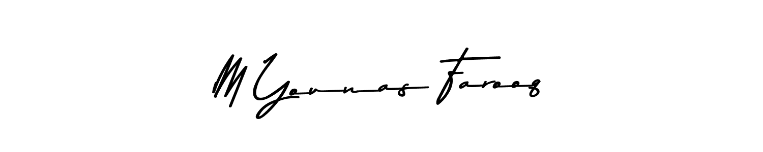 Make a beautiful signature design for name M Younas Farooq. Use this online signature maker to create a handwritten signature for free. M Younas Farooq signature style 9 images and pictures png