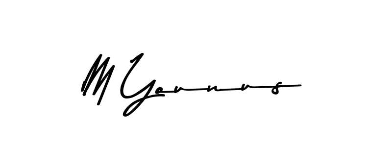 How to make M Younus signature? Asem Kandis PERSONAL USE is a professional autograph style. Create handwritten signature for M Younus name. M Younus signature style 9 images and pictures png