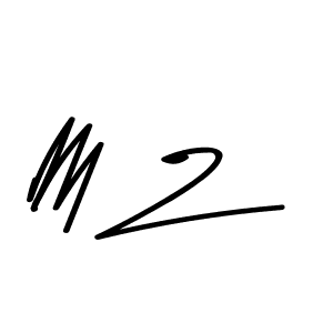 Design your own signature with our free online signature maker. With this signature software, you can create a handwritten (Asem Kandis PERSONAL USE) signature for name M Z. M Z signature style 9 images and pictures png