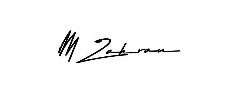 Similarly Asem Kandis PERSONAL USE is the best handwritten signature design. Signature creator online .You can use it as an online autograph creator for name M Zahran. M Zahran signature style 9 images and pictures png