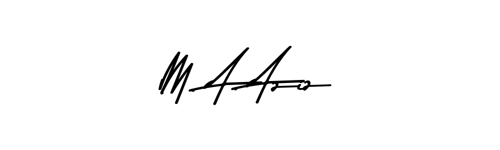 How to Draw M. A. Aziz signature style? Asem Kandis PERSONAL USE is a latest design signature styles for name M. A. Aziz. M. A. Aziz signature style 9 images and pictures png