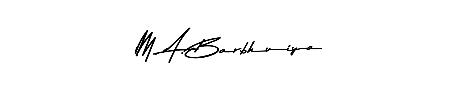 if you are searching for the best signature style for your name M. A. Barbhuiya. so please give up your signature search. here we have designed multiple signature styles  using Asem Kandis PERSONAL USE. M. A. Barbhuiya signature style 9 images and pictures png