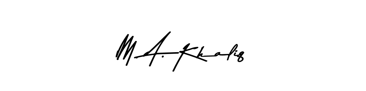 Best and Professional Signature Style for M. A. Khaliq. Asem Kandis PERSONAL USE Best Signature Style Collection. M. A. Khaliq signature style 9 images and pictures png