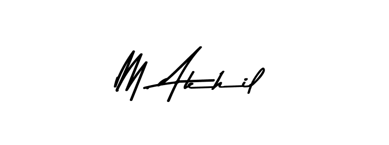 You can use this online signature creator to create a handwritten signature for the name M. Akhil. This is the best online autograph maker. M. Akhil signature style 9 images and pictures png