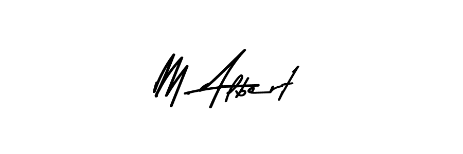 Also we have M. Albert name is the best signature style. Create professional handwritten signature collection using Asem Kandis PERSONAL USE autograph style. M. Albert signature style 9 images and pictures png