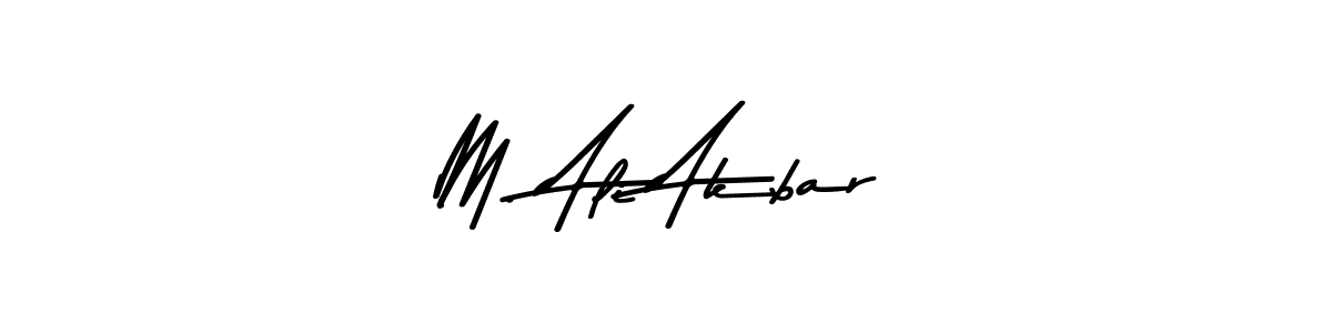 M. Ali Akbar stylish signature style. Best Handwritten Sign (Asem Kandis PERSONAL USE) for my name. Handwritten Signature Collection Ideas for my name M. Ali Akbar. M. Ali Akbar signature style 9 images and pictures png