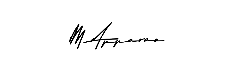 Also we have M. Apparao name is the best signature style. Create professional handwritten signature collection using Asem Kandis PERSONAL USE autograph style. M. Apparao signature style 9 images and pictures png