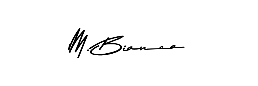 How to make M. Bianca signature? Asem Kandis PERSONAL USE is a professional autograph style. Create handwritten signature for M. Bianca name. M. Bianca signature style 9 images and pictures png