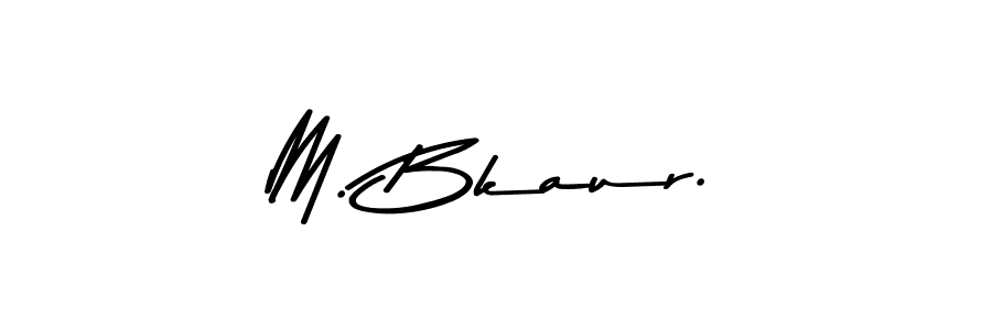 Similarly Asem Kandis PERSONAL USE is the best handwritten signature design. Signature creator online .You can use it as an online autograph creator for name M. Bkaur.. M. Bkaur. signature style 9 images and pictures png