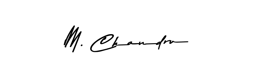 You should practise on your own different ways (Asem Kandis PERSONAL USE) to write your name (M. Chandru) in signature. don't let someone else do it for you. M. Chandru signature style 9 images and pictures png