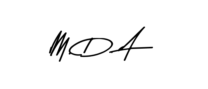 You can use this online signature creator to create a handwritten signature for the name M. D. A. This is the best online autograph maker. M. D. A signature style 9 images and pictures png