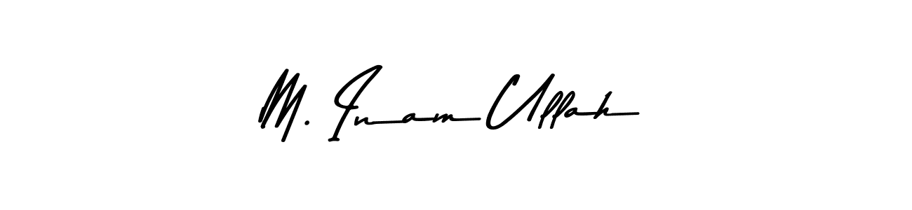 Similarly Asem Kandis PERSONAL USE is the best handwritten signature design. Signature creator online .You can use it as an online autograph creator for name M. Inam Ullah. M. Inam Ullah signature style 9 images and pictures png