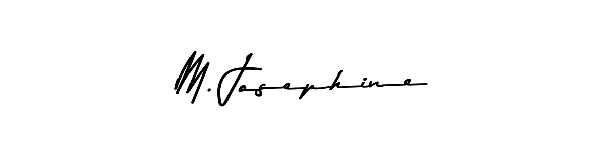 Use a signature maker to create a handwritten signature online. With this signature software, you can design (Asem Kandis PERSONAL USE) your own signature for name M. Josephine. M. Josephine signature style 9 images and pictures png