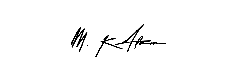 Also we have M. K. Alam name is the best signature style. Create professional handwritten signature collection using Asem Kandis PERSONAL USE autograph style. M. K. Alam signature style 9 images and pictures png